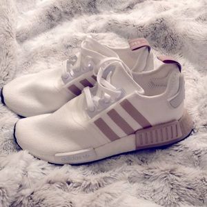 White/Ash Pearl Adidas Boost